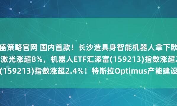 旺盛策略官网 国内首款！长沙造具身智能机器人拿下欧盟CE